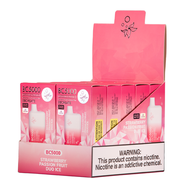 Strawberry Passion Fruit Duo Ice BC5000_2 Strawberry Passion Fruit Duo Ice BC5000